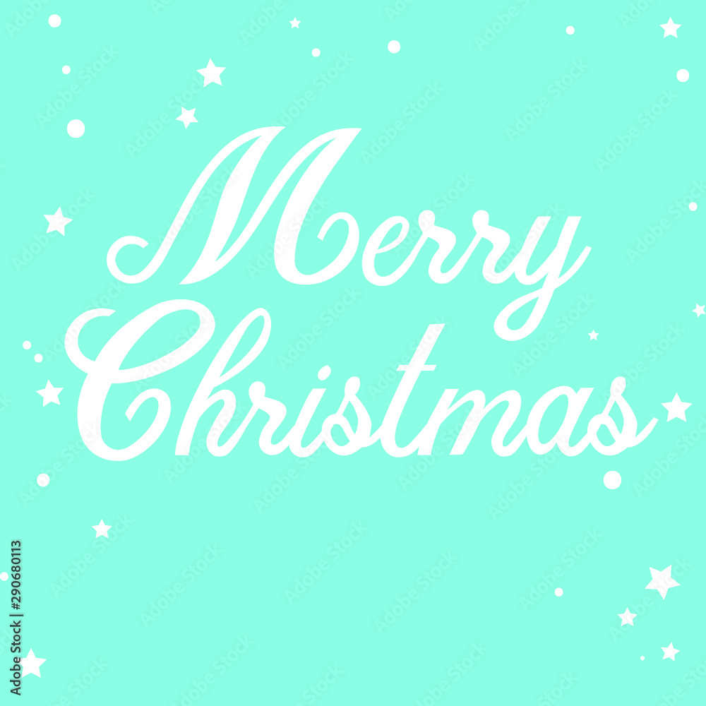Merry Christmas, holiday, vector illustration