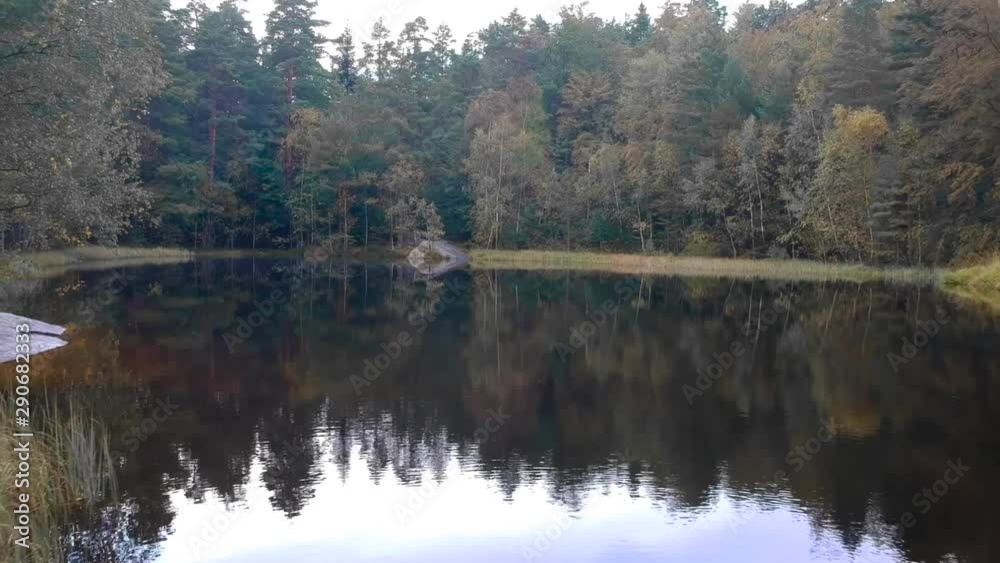 Hidden lake inside iconic Hidden lake inside iconic