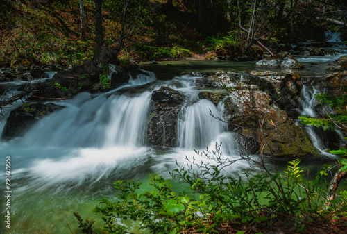 mountain river Waterfall