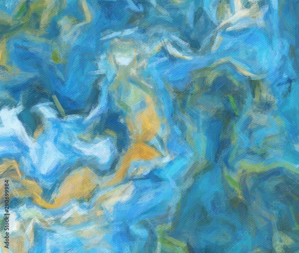 Obraz premium Design pattern artwork for decorate printable flyers, big banners, advertise production, web work, cards, invitations and creating beautiful wall art poster or canvas. Digital oil painting background.