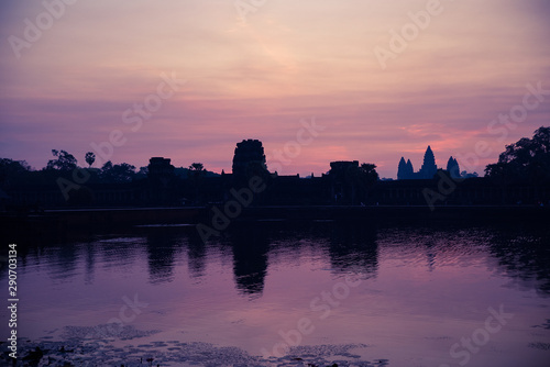 angkor wat at sunrise