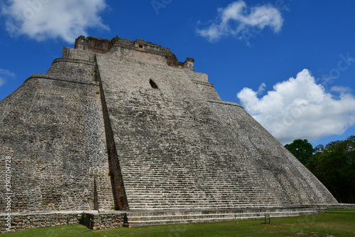 Uxmal; United Mexican State - may 18 2018 : pre Columbian site photo