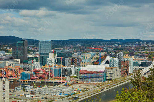 Wallpaper Mural view of Oslo city and sea Torontodigital.ca