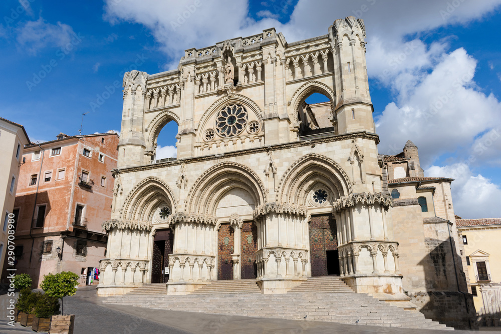 Cathedral of Cuenca, historical construction of Spain