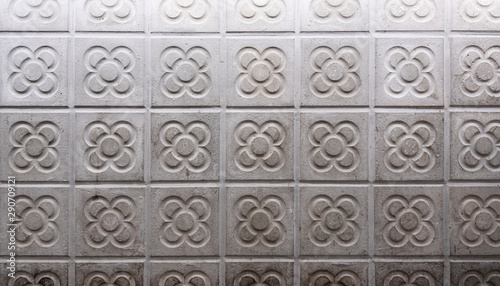 typical modernist tile from Barcelona