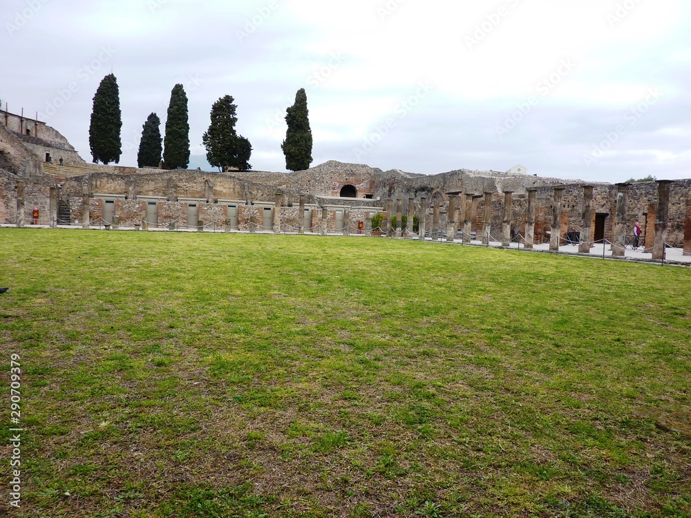 Roman amphitheatre ruins
