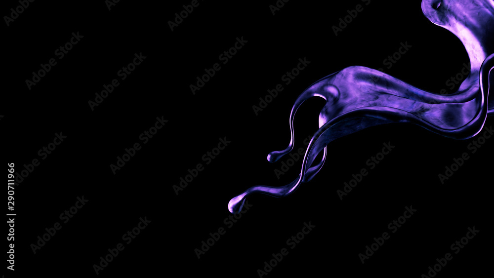 Splash fluid. 3d illustration, 3d rendering. Splash fluid. 3d illustration, 3d rendering.