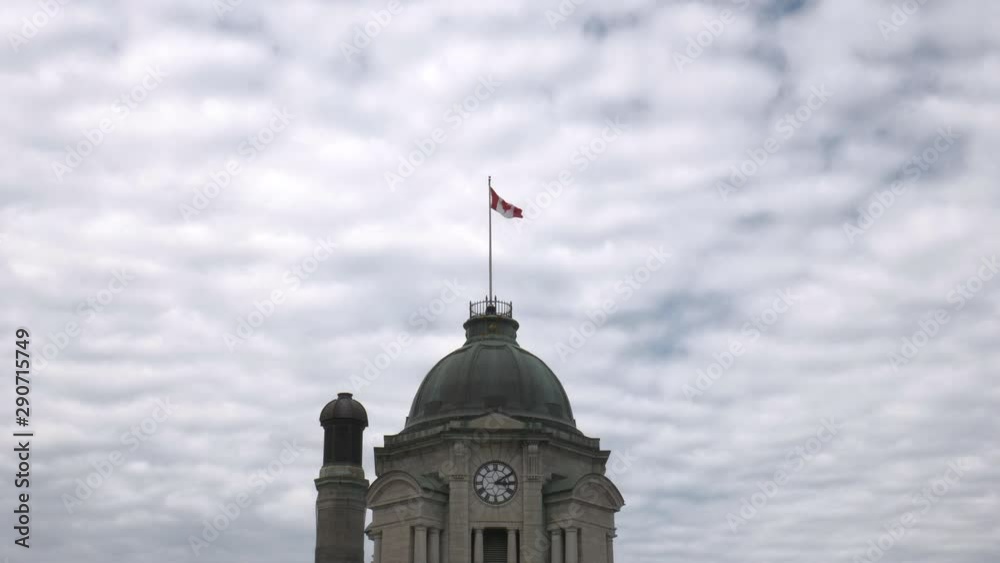 4K Slow Motion Canada Flag Flying 4K Slow Motion Canada Flag Flying