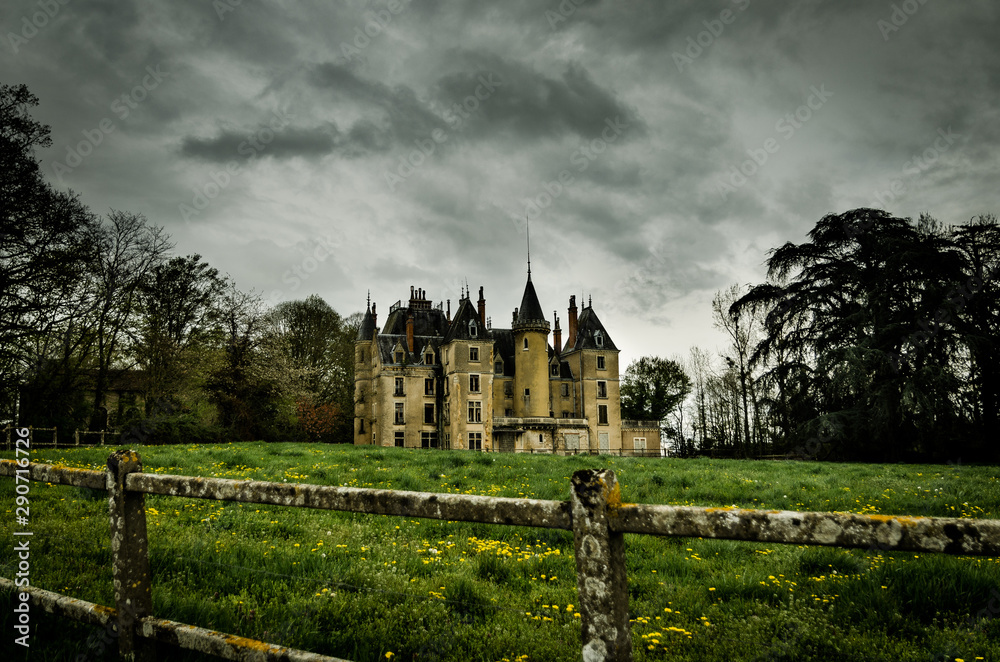 Obraz premium Château et Chapelle
