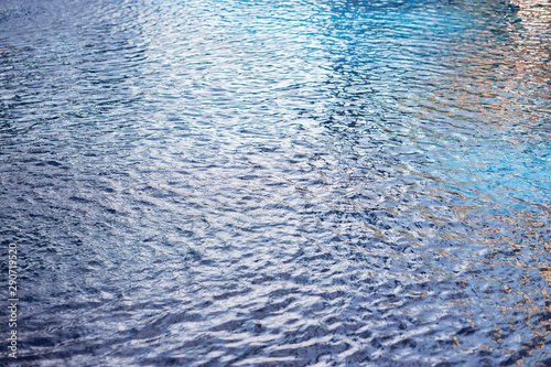 Glare of water in the pool