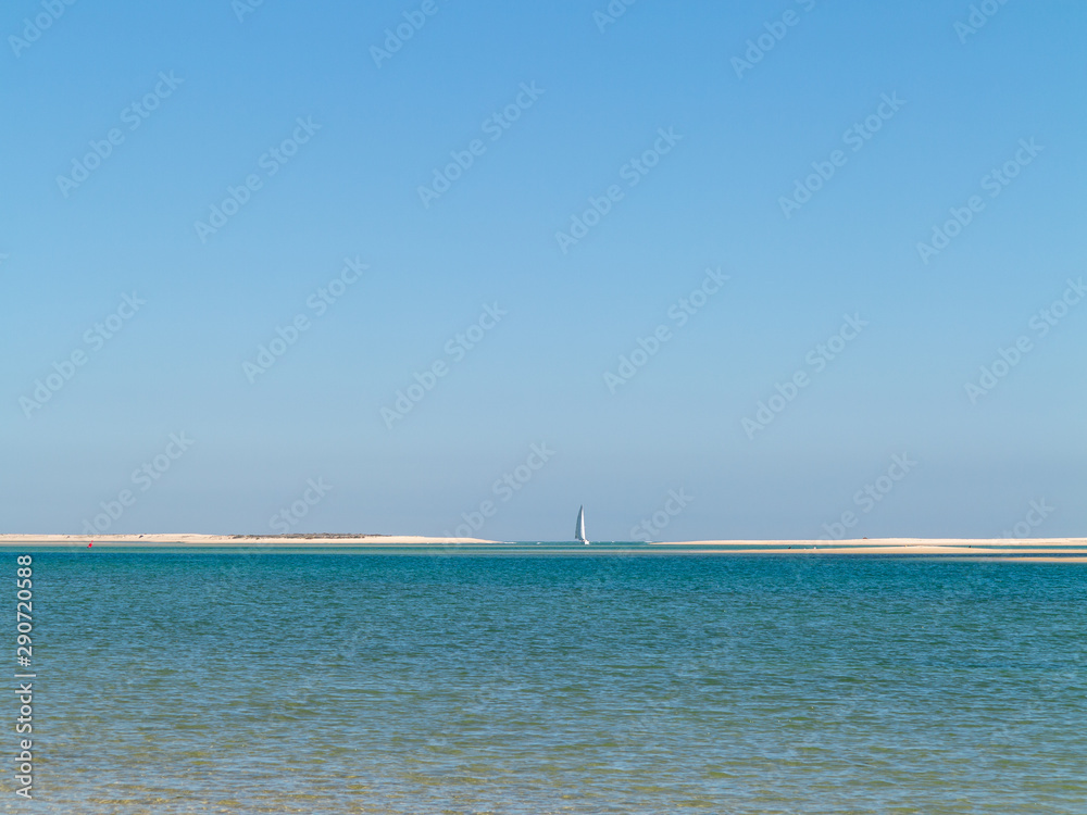 Fototapeta premium Praia da Fuseta, Algarve, Portugal