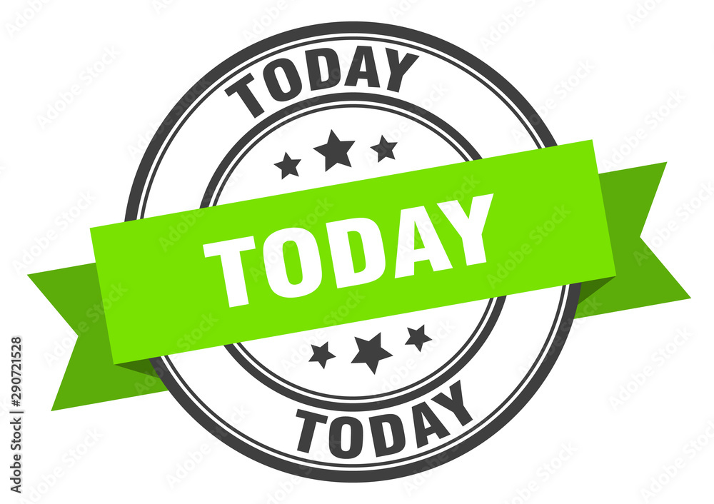today label. today green band sign. today today label. today green band sign. today