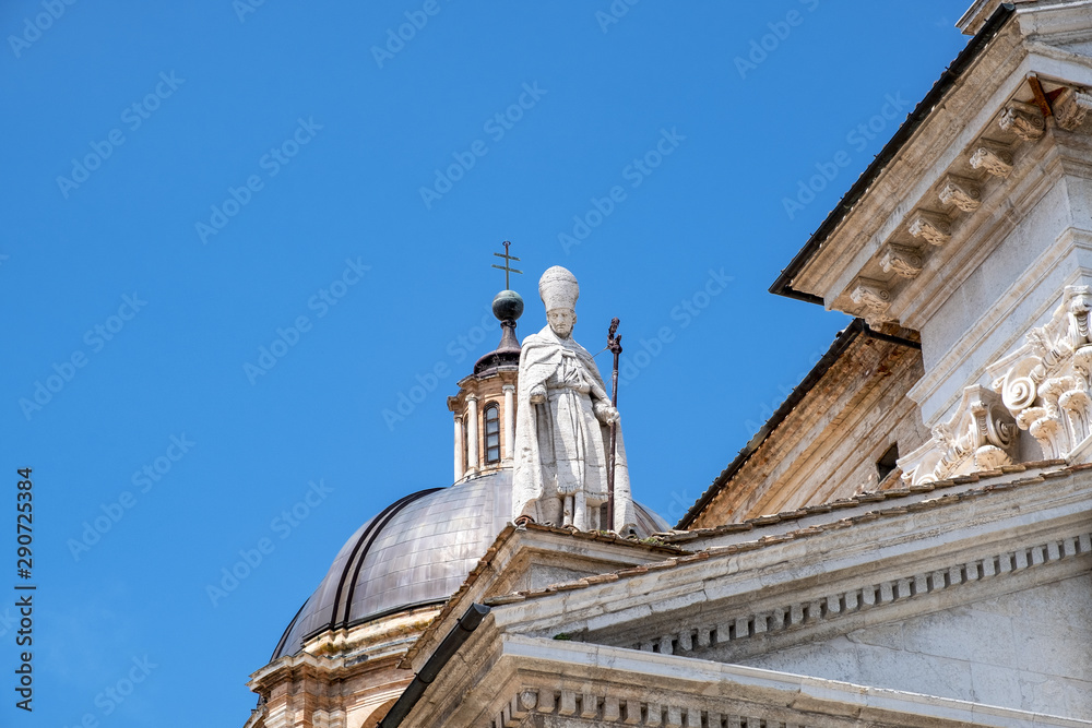 Urbino Cathedral. Color image