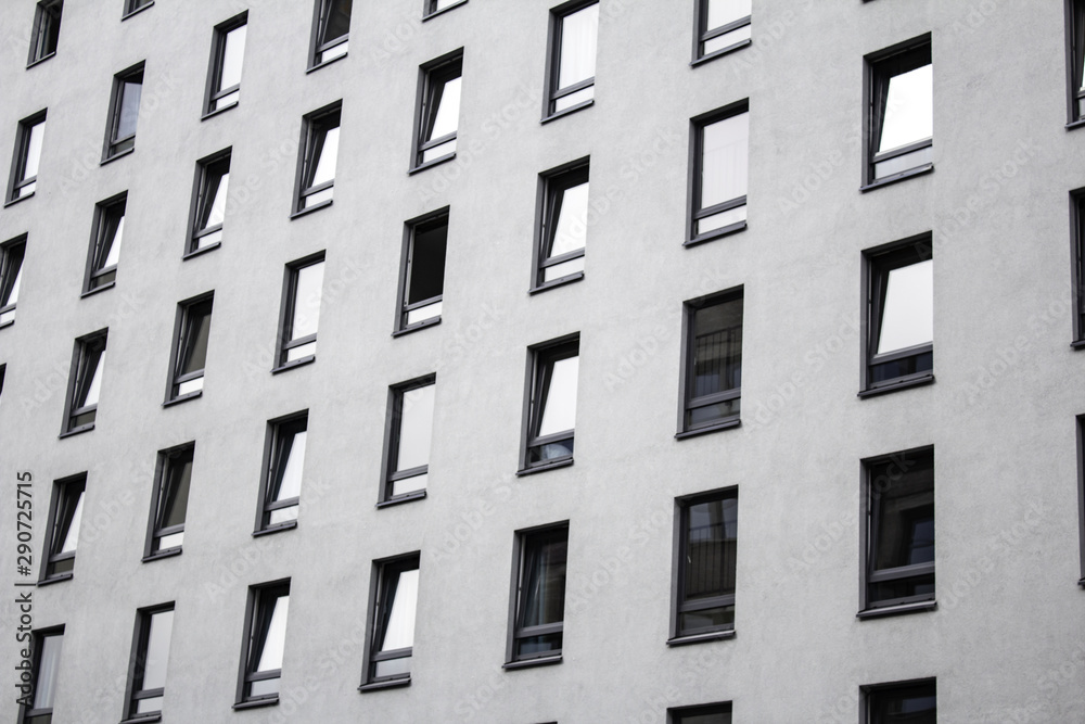 Building with windows Building with windows