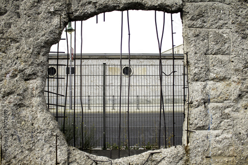 Remains of Berlin Wall photo