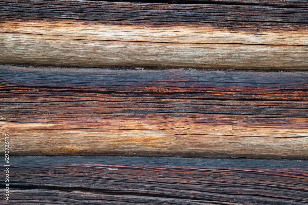 Background of old pine boards. Street lighting. Background of old pine boards. Street lighting.