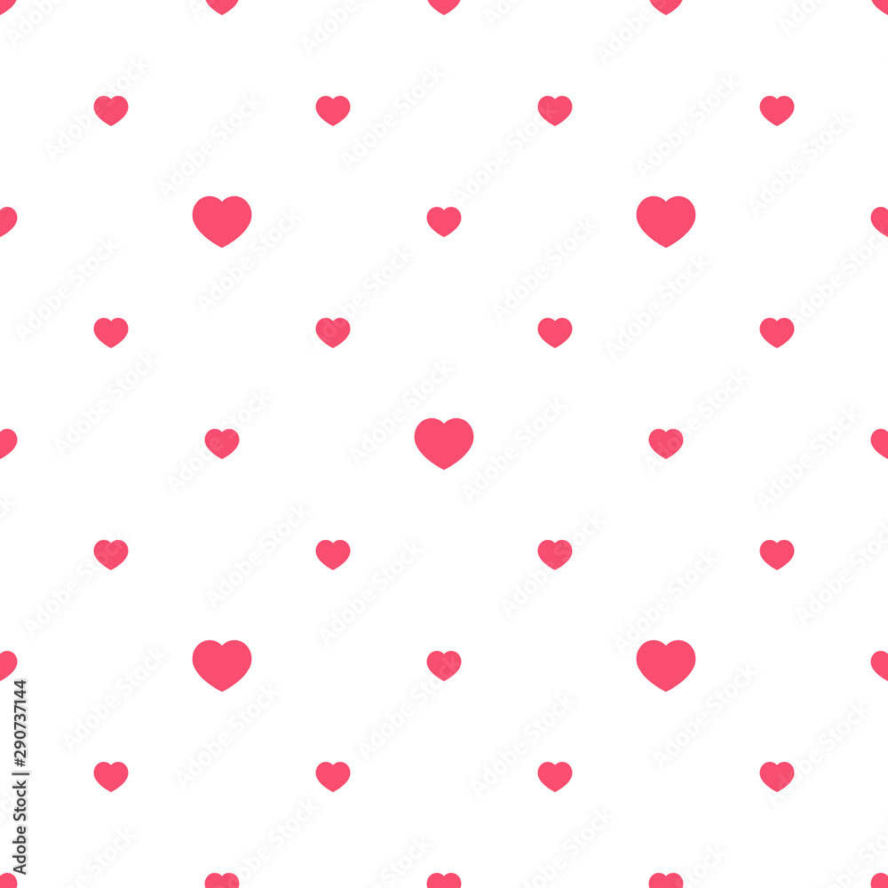 Hearts seamless pattern. Vector background. Hearts seamless pattern. Vector background.