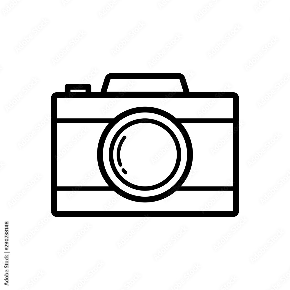 camera - photography icon vector design template camera - photography icon vector design template