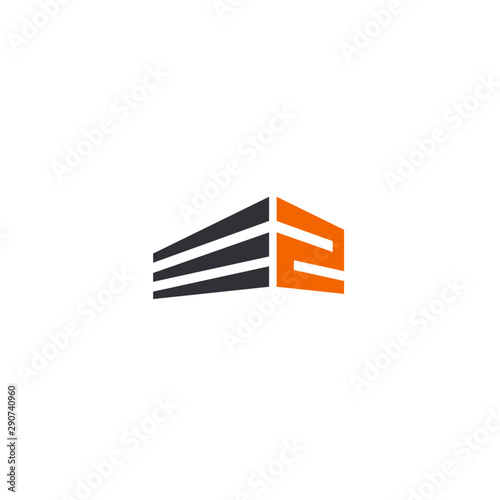 Z initial letter, modern logo design template