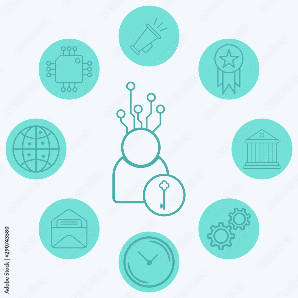 Administration vector icon sign symbol Administration vector icon sign symbol