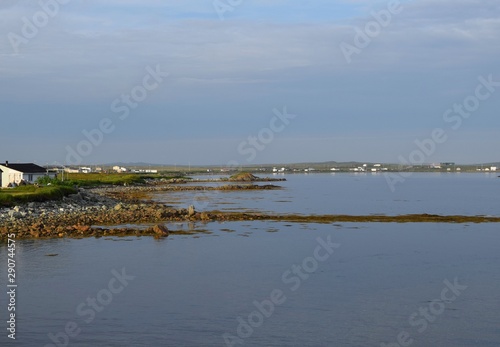 Bild auf Leinwand coastal landscape along the southern part of the Burin Peninsula  Heritage Run H