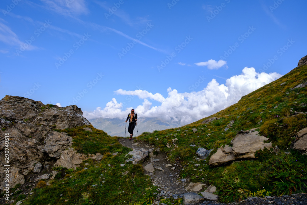 Verso il Colle Pinter, Champoluc, Ayas