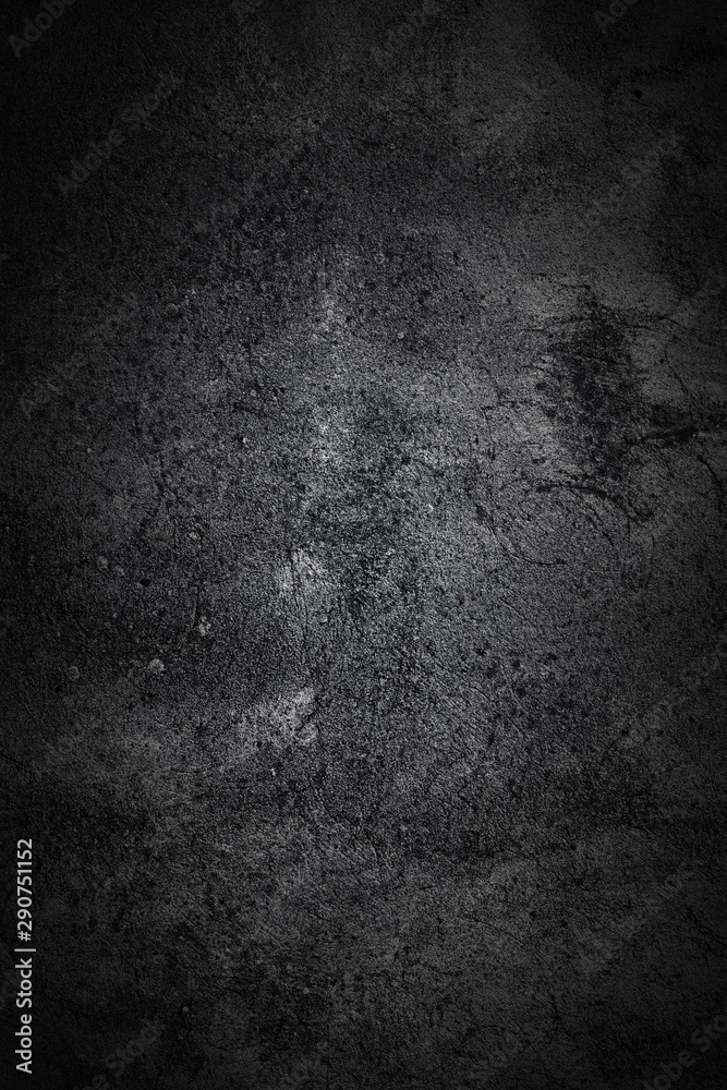 Black rugged background.Grunge texture.