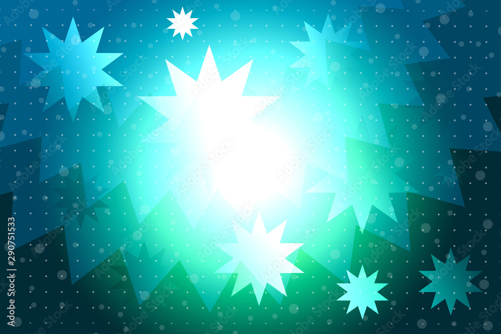 Obraz premium abstract, blue, pattern, design, square, cube, 3d, wallpaper, illustration, technology, light, shape, green, concept, backdrop, business, block, graphic, decoration, texture, white, color
