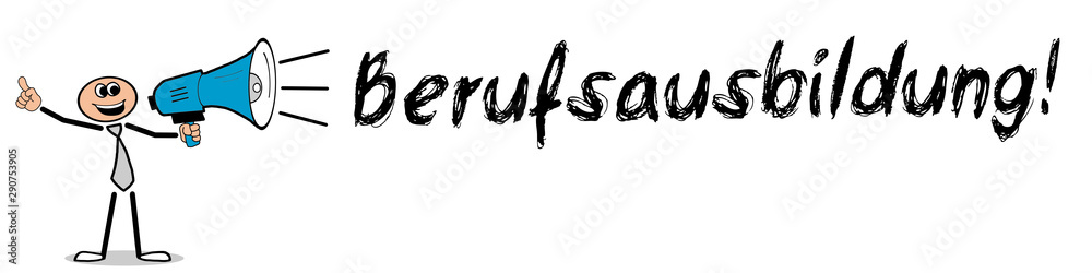 Obraz premium Berufsausbildung! 