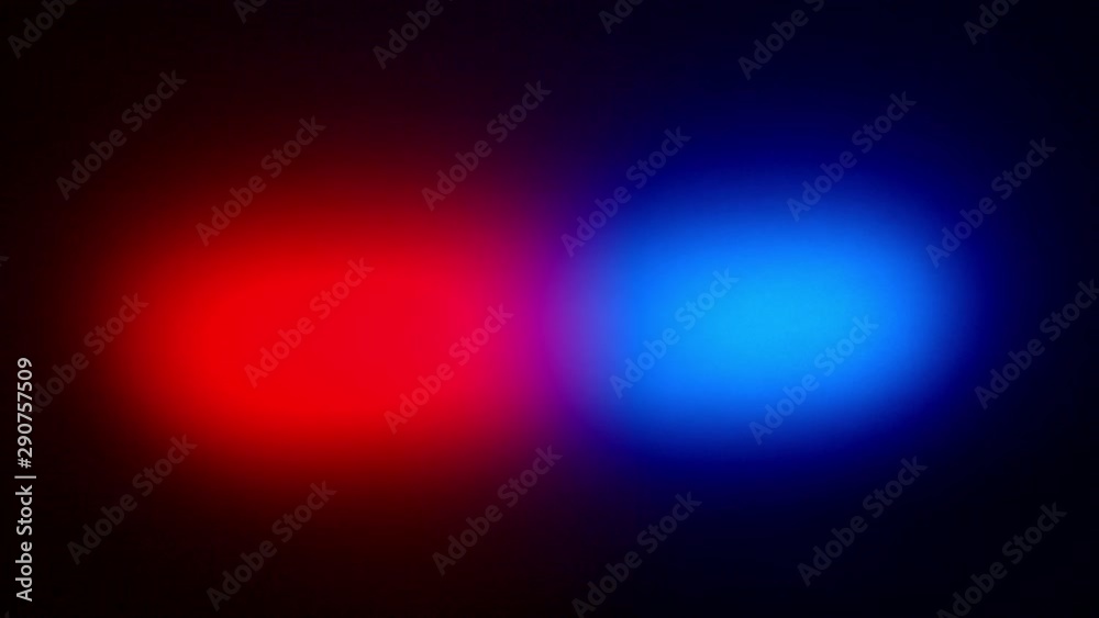 Out of Focus Shot of Red and Blue Sirens Out of Focus Shot of Red and Blue Sirens
