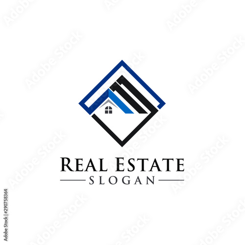 Real Estate Logo Design Template © Catharsis