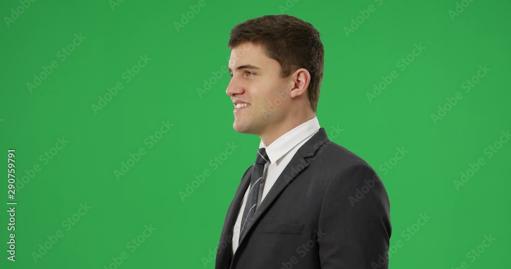 Young man in a suit Young man in a suit