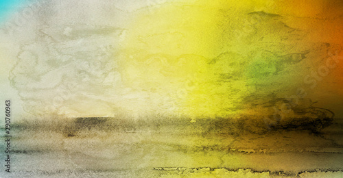 colorful watercolor abstract background image