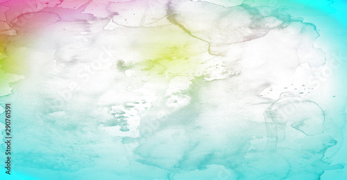 colorful watercolor abstract background image