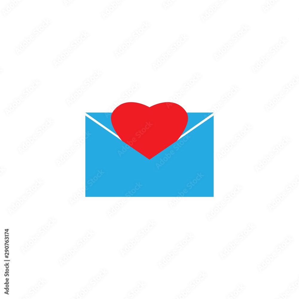 Valentine logo template vector icon design