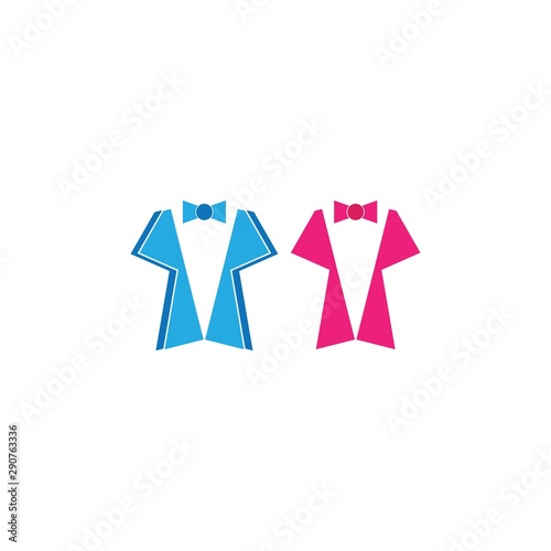 Clothes logo template vector design