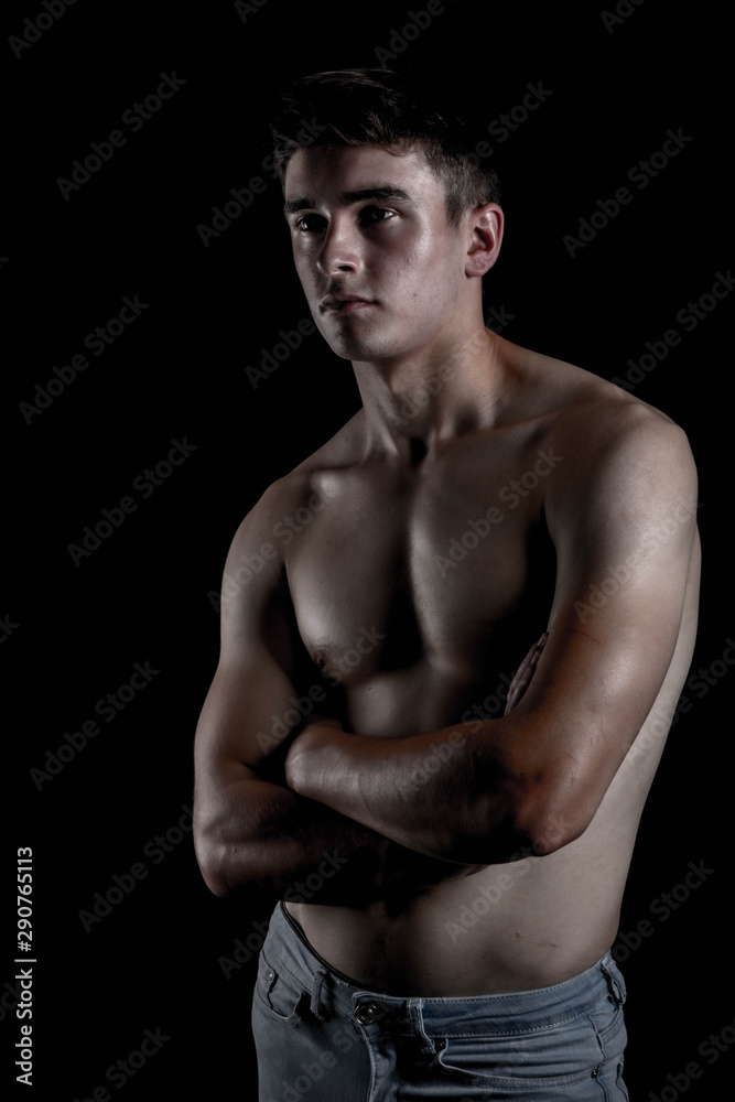 Low Key Studio Portrait Low Key Studio Portrait