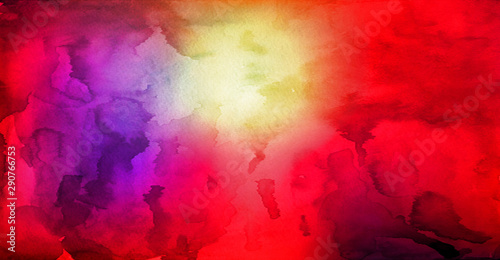 colorful watercolor abstract background image
