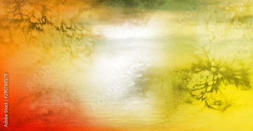 colorful watercolor abstract background image