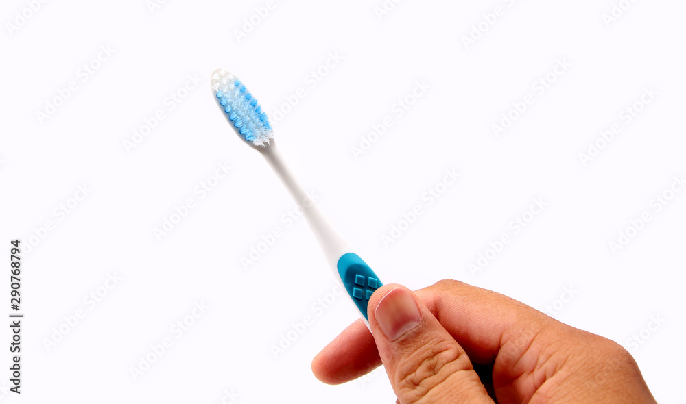 Close up Toothbrush isolated on a white background. Close up Toothbrush isolated on a white background.