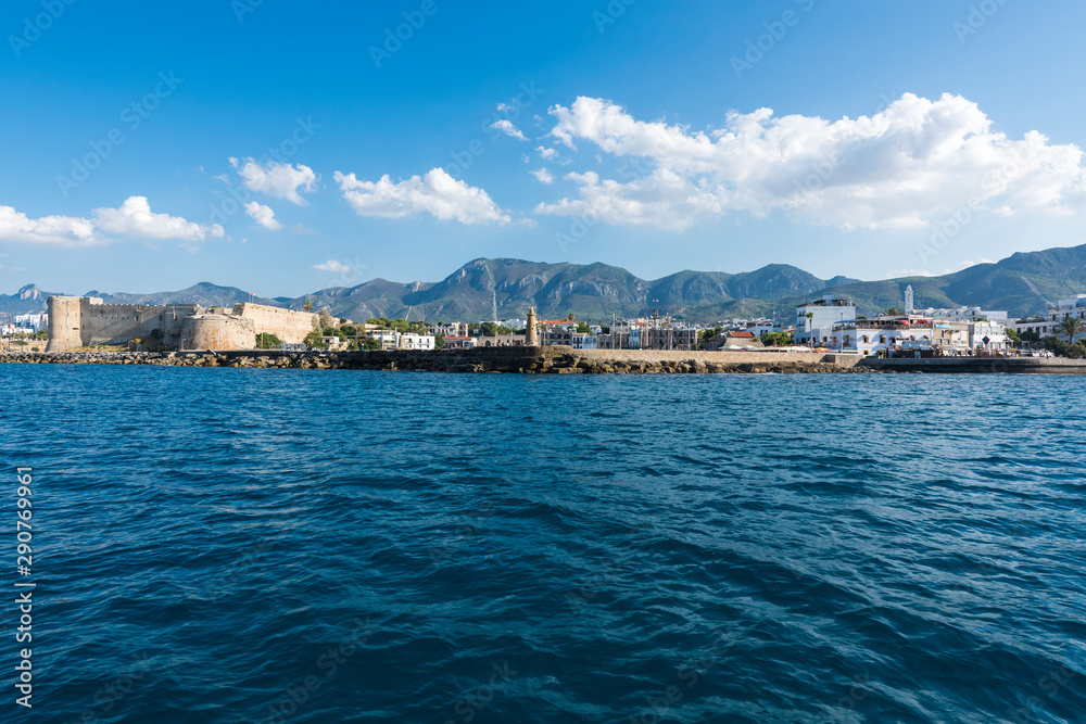 View of Kyrenia (Girne) old harbour, Cyprus.