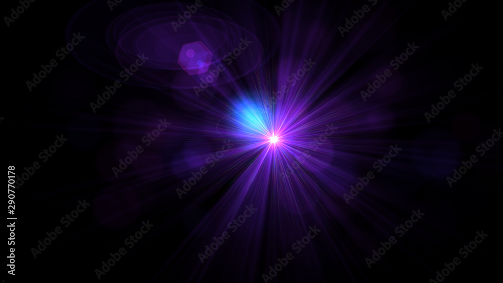 Bright Purple Lens Flare Bright Purple Lens Flare