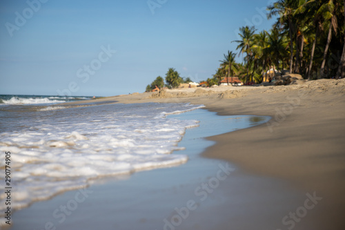 Lonely beach in Vietnam