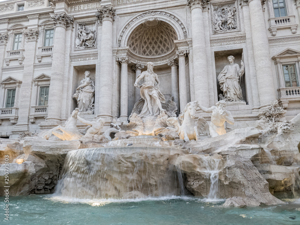 Fountain Trevi in Rome, Italy