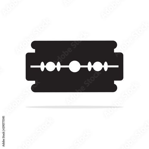Razor blade icon. Vector concept illustration for design.