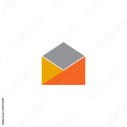 Free Download Mail letter logo icon design template - GFXLoad