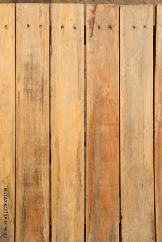 Big brown wood plank wall texture background