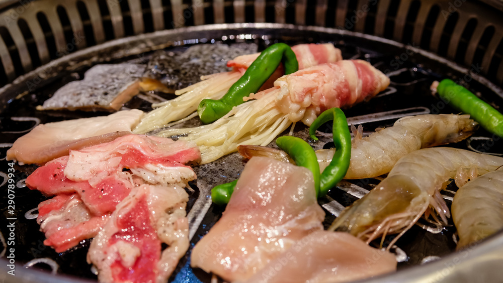 YakiMix grilled meat and vegetables YakiMix grilled meat and vegetables