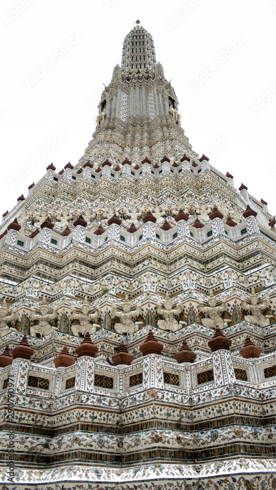 Wat Arum in Focus temple in thailand
