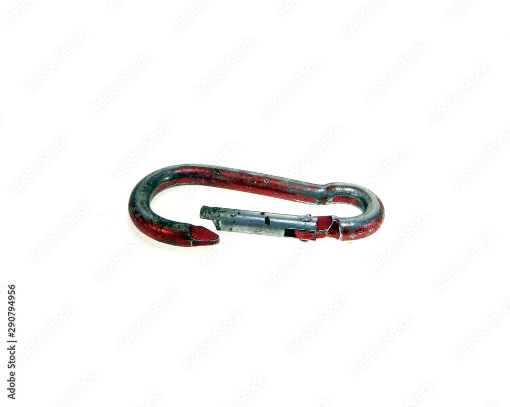 metal hook isolated on white background metal hook isolated on white background